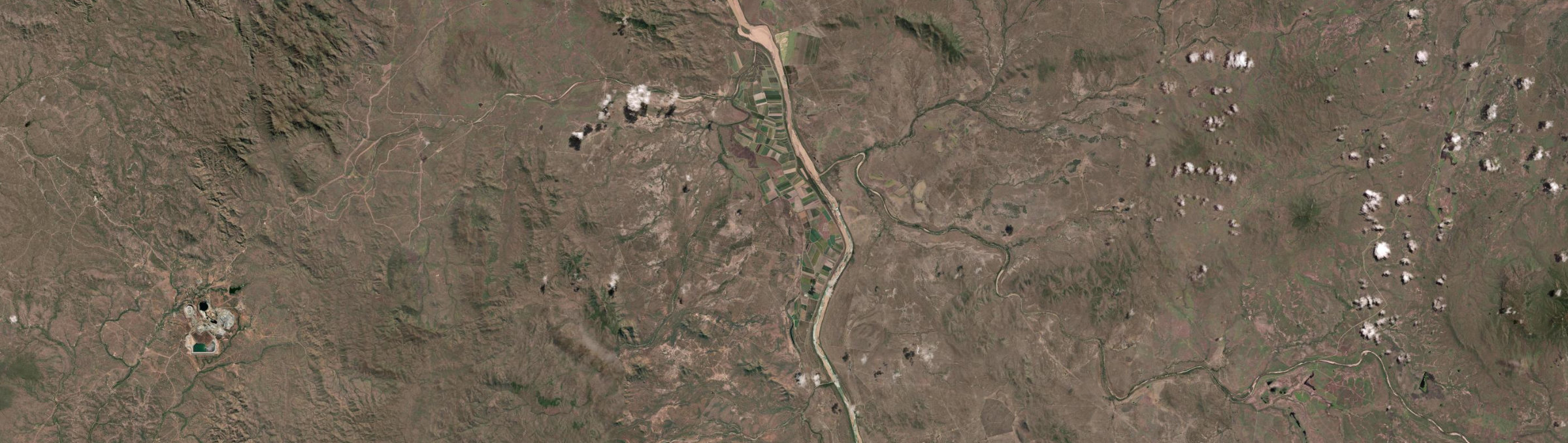 Aerial view of Millaroo, QLD