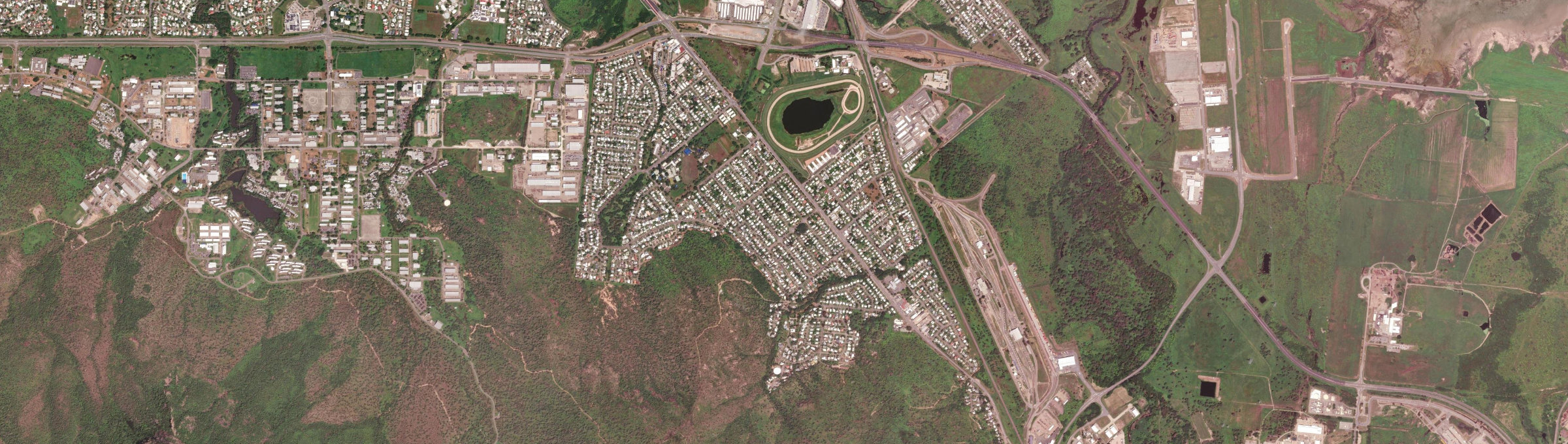 Aerial view of Wulguru, QLD