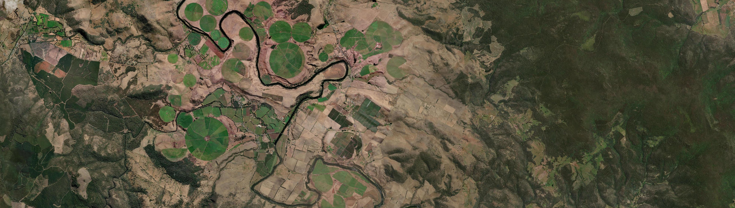 Aerial view of Rosegarland, TAS