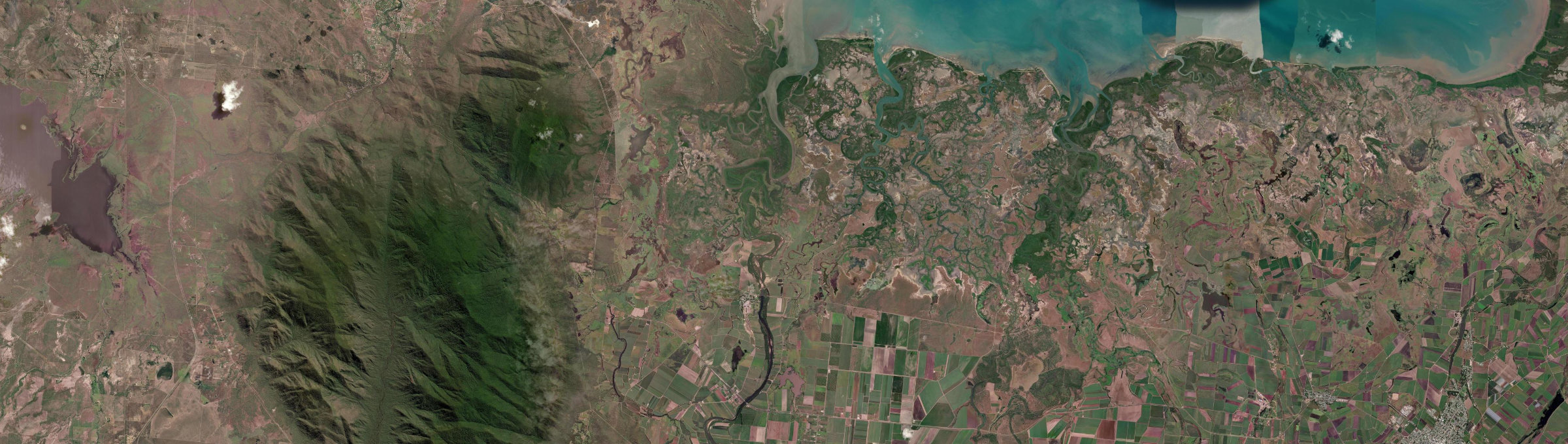 Aerial view of Giru, QLD