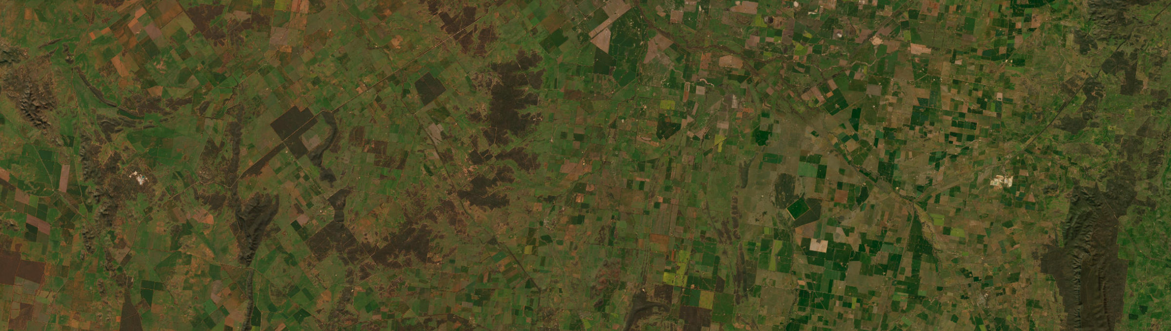 Aerial view of Tullamore, NSW