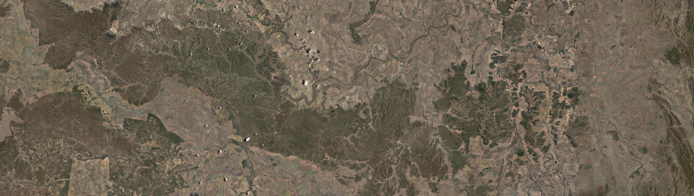 Aerial view of Nandowrie, QLD