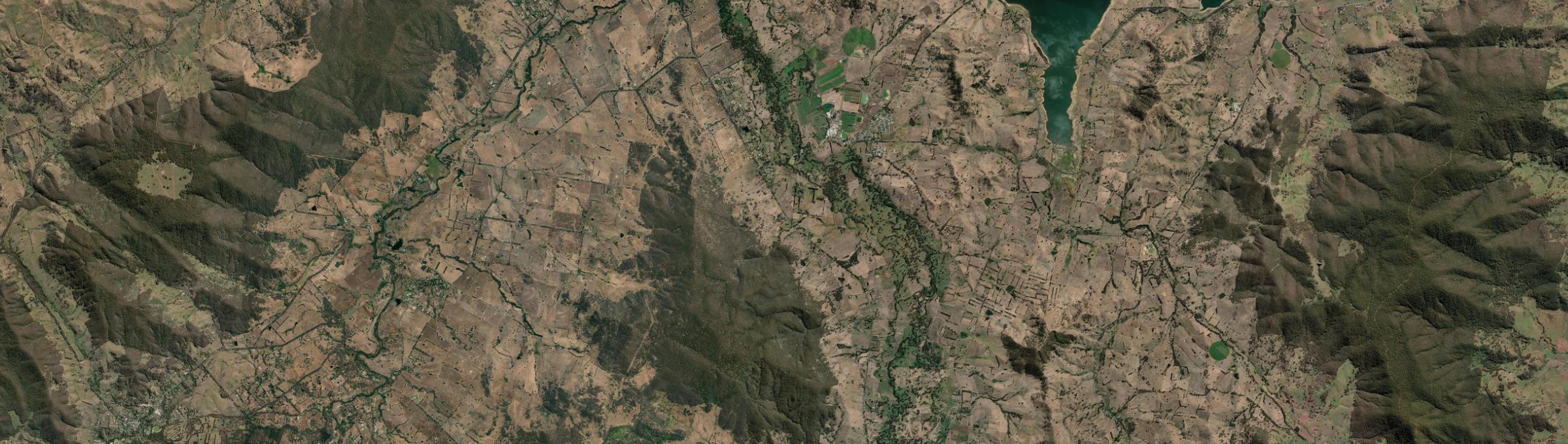 Aerial view of Kiewa, VIC