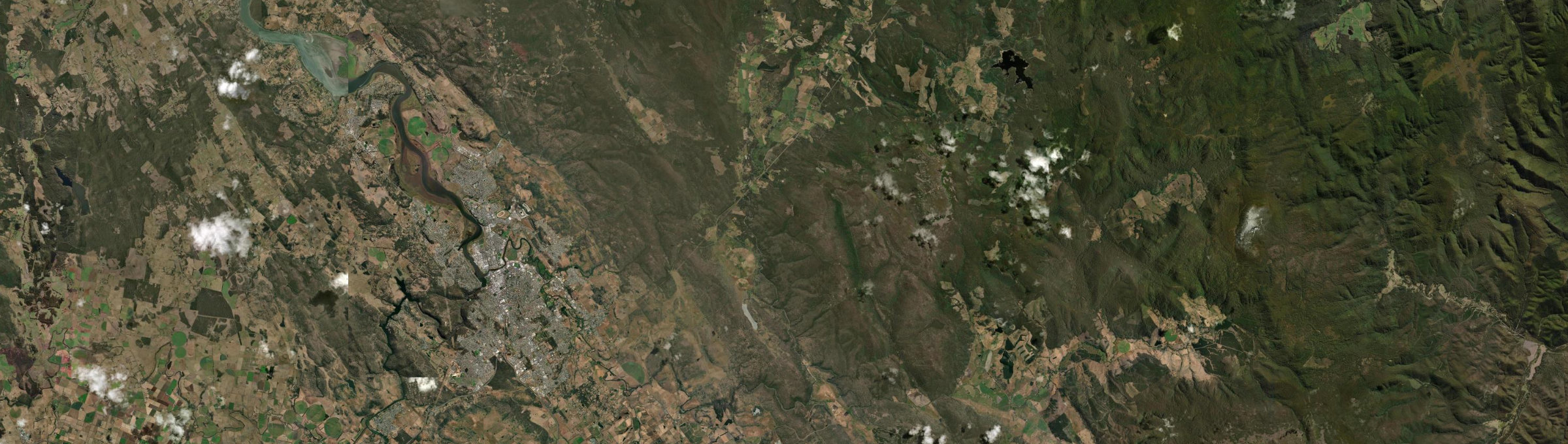 Aerial view of Nunamara, TAS