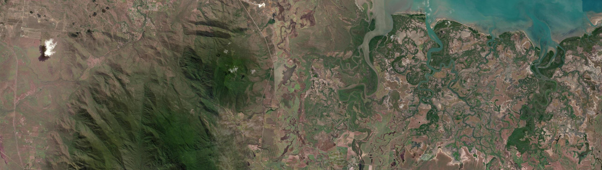 Aerial view of Cromarty, QLD