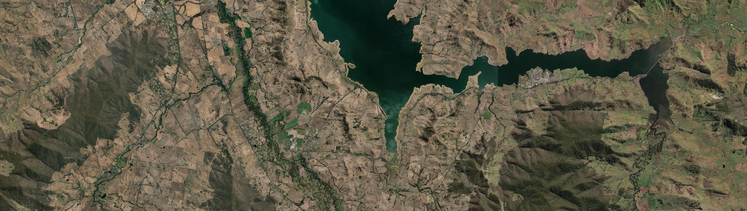 Aerial view of Huon, VIC
