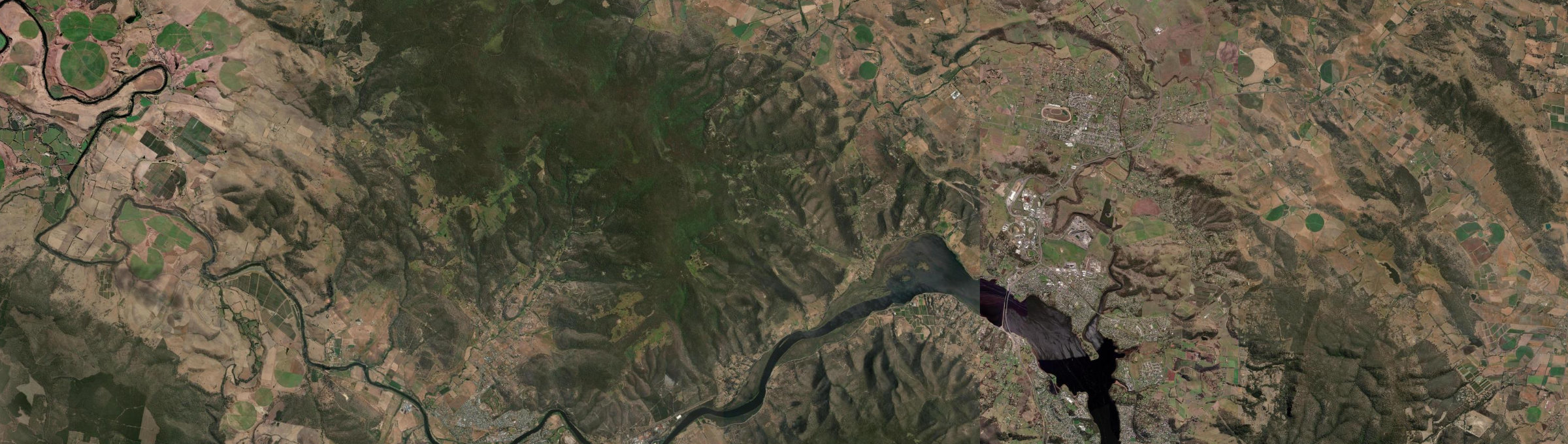 Aerial view of Dromedary (Tas.), TAS