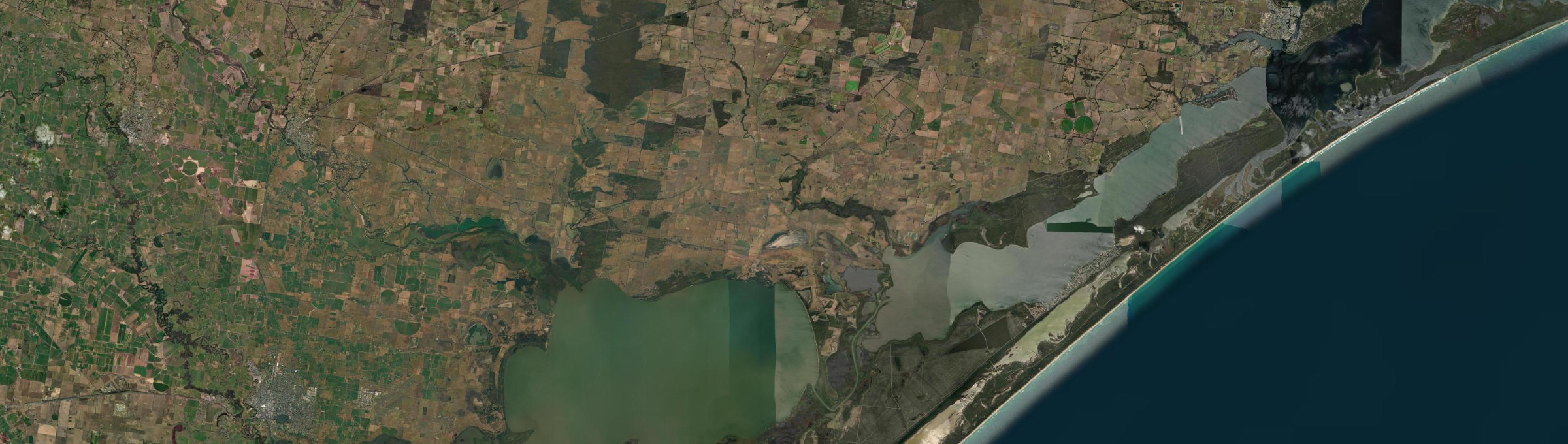 Aerial view of Meerlieu, VIC