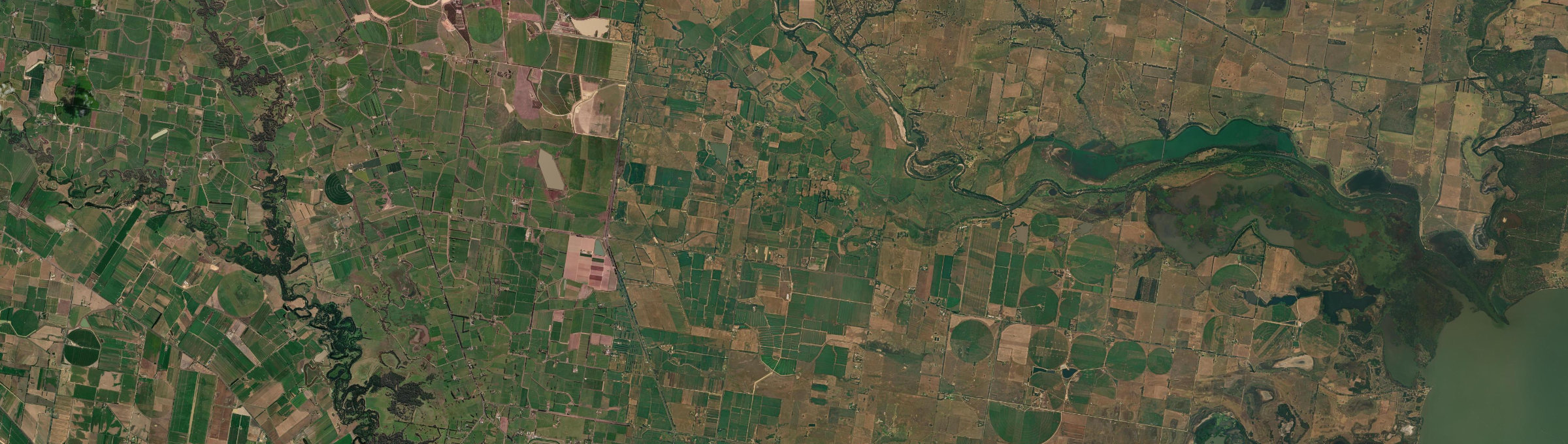 Aerial view of Airly, VIC