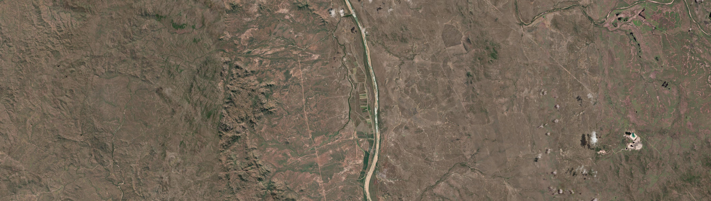 Aerial view of Dalbeg, QLD