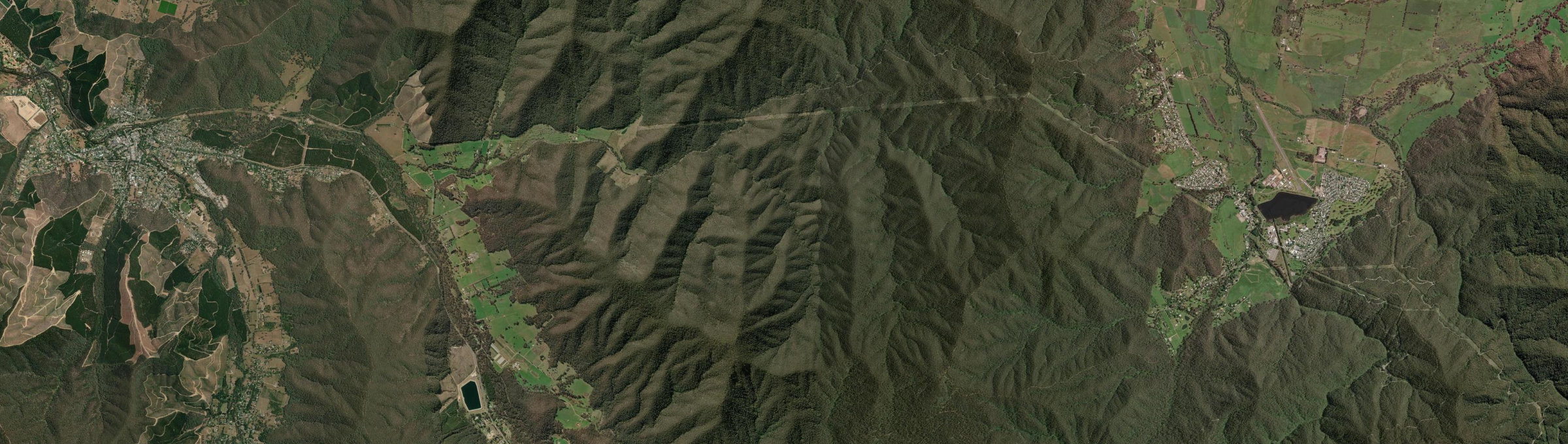 Aerial view of Germantown (Vic.), VIC