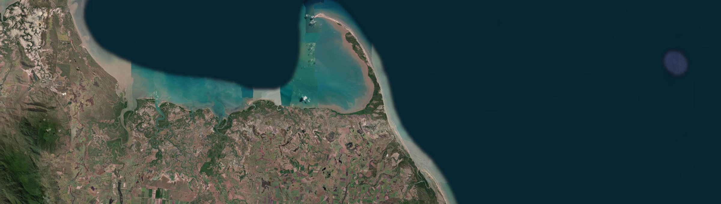 Aerial view of Alva, QLD