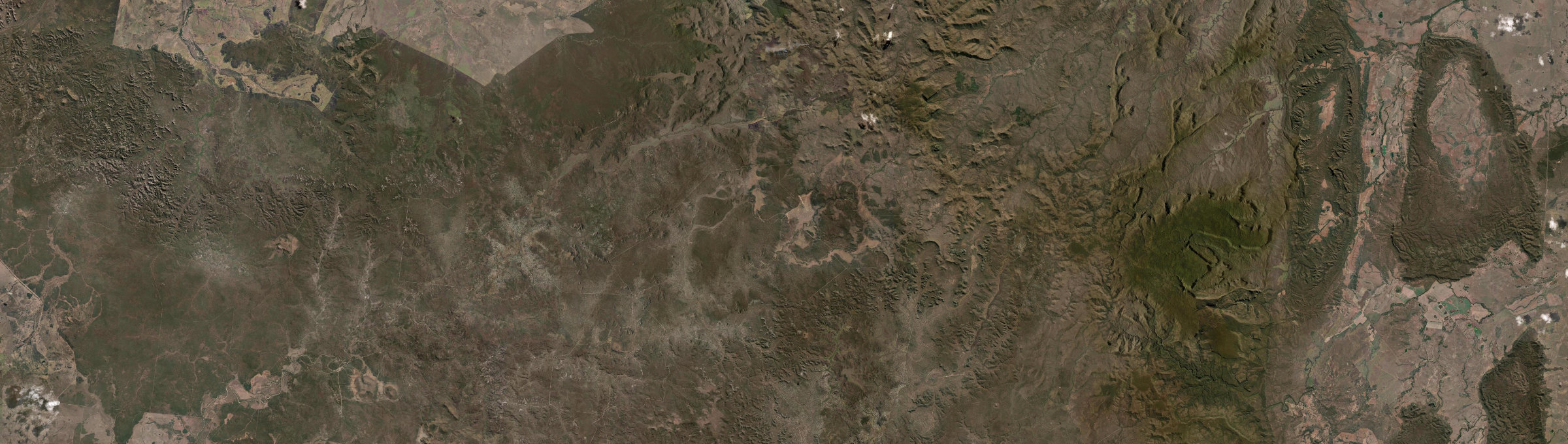 Aerial view of Carnarvon Park, QLD
