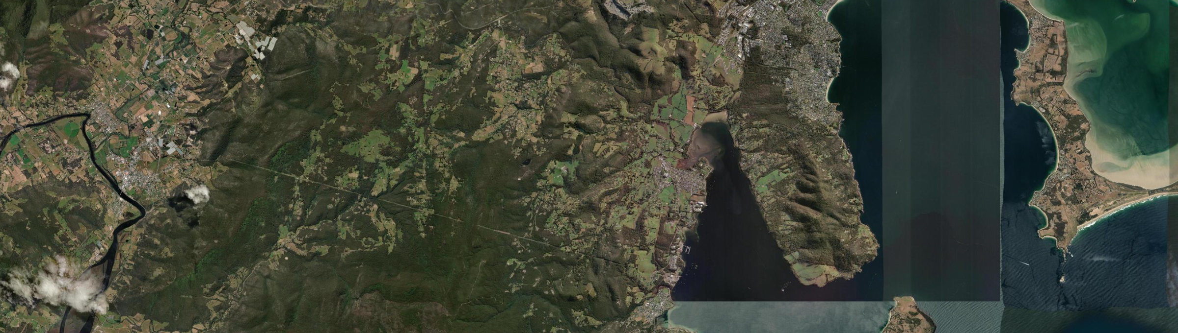 Aerial view of Margate (Tas.), TAS