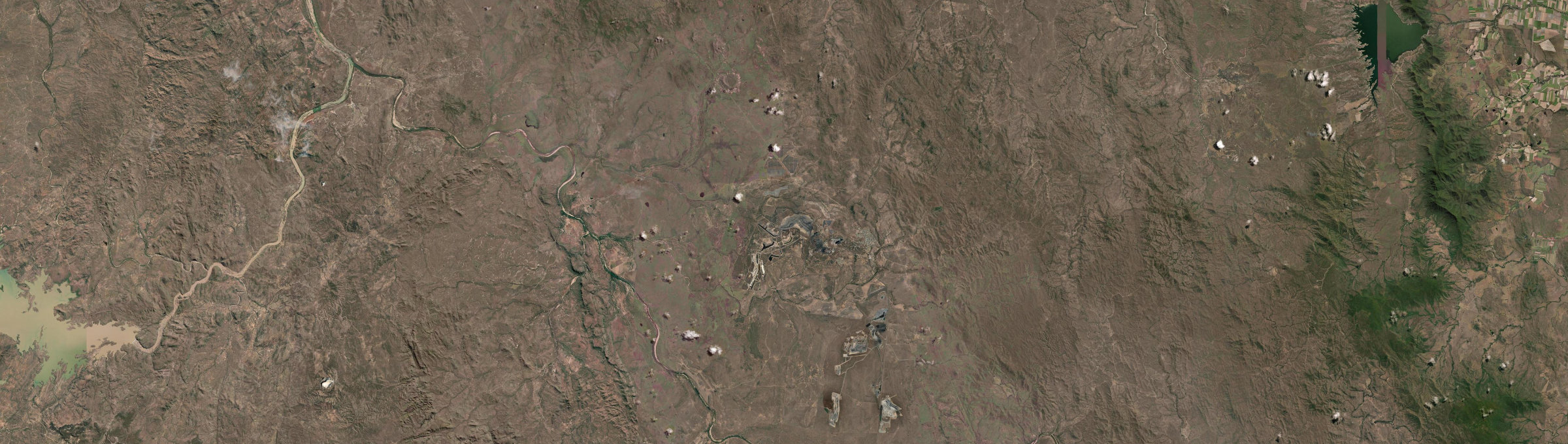 Aerial view of Springlands, QLD
