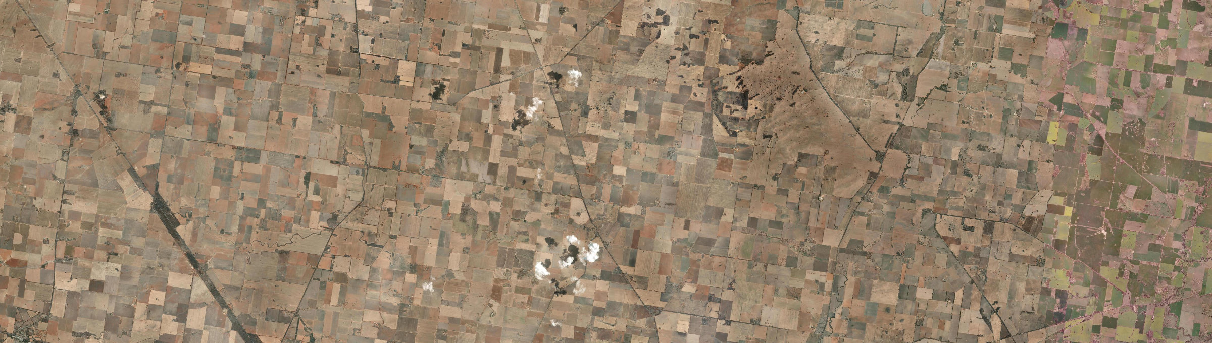 Aerial view of Murrulebale, NSW