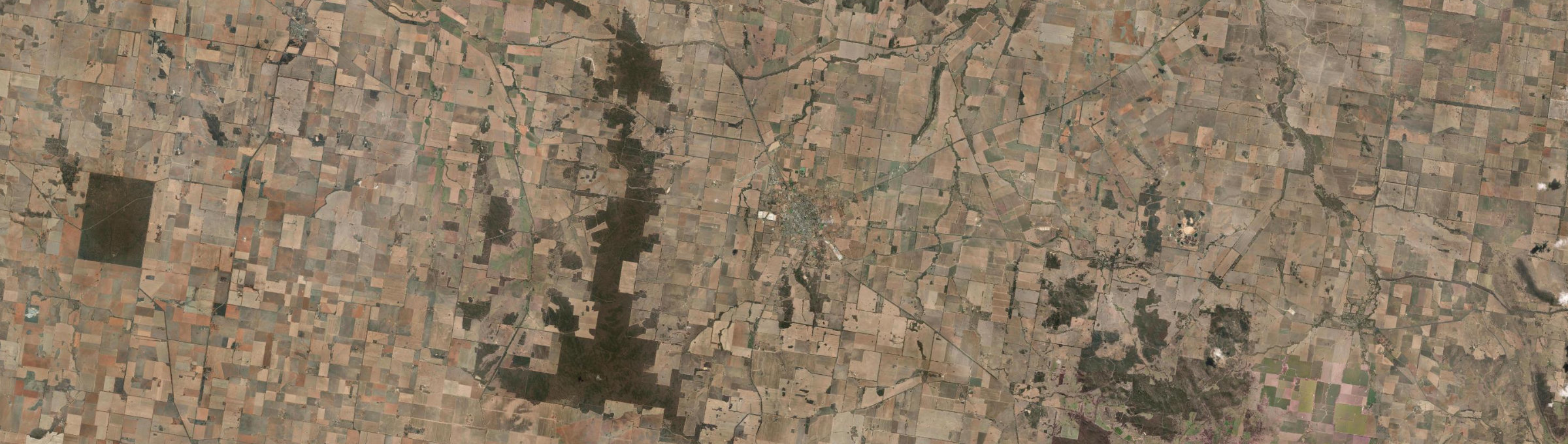 Aerial view of Temora, NSW