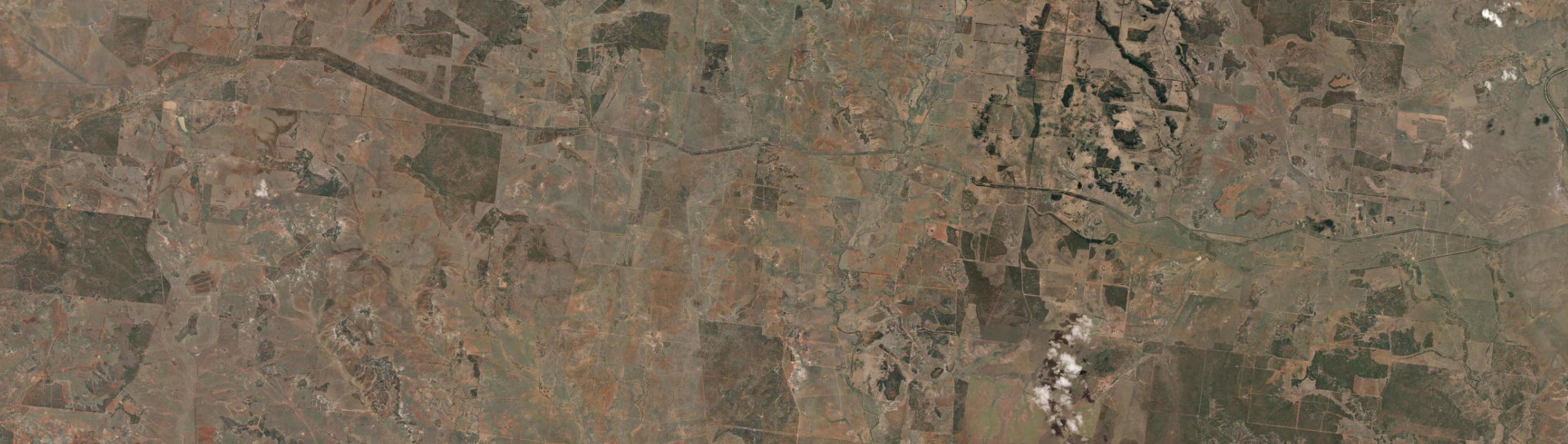 Aerial view of Mungallala, QLD
