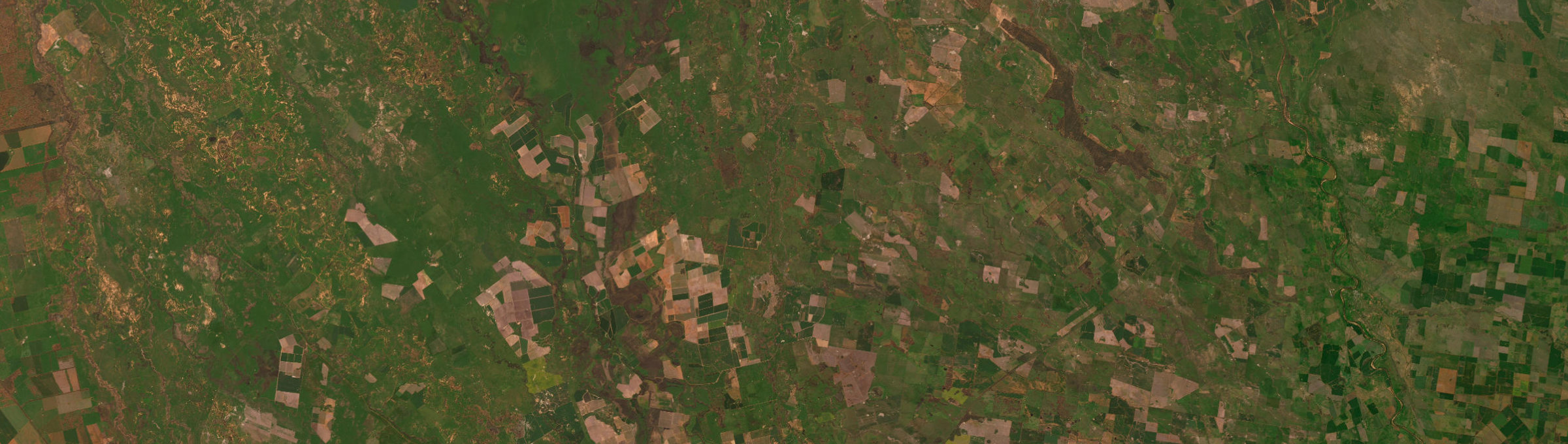 Aerial view of Marthaguy, NSW