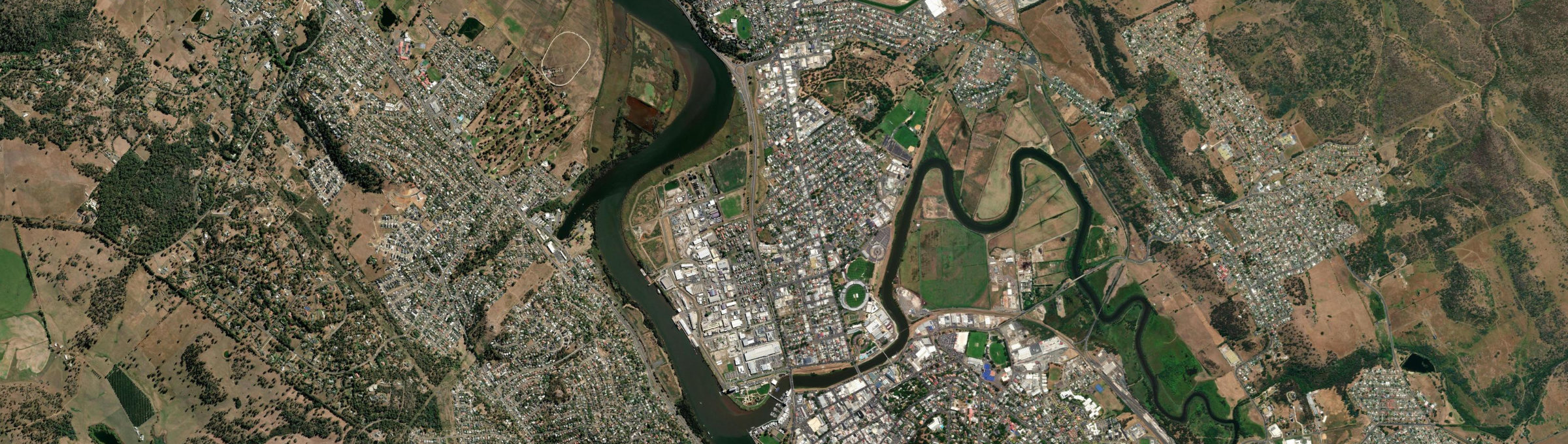 Aerial view of Invermay (Tas.), TAS