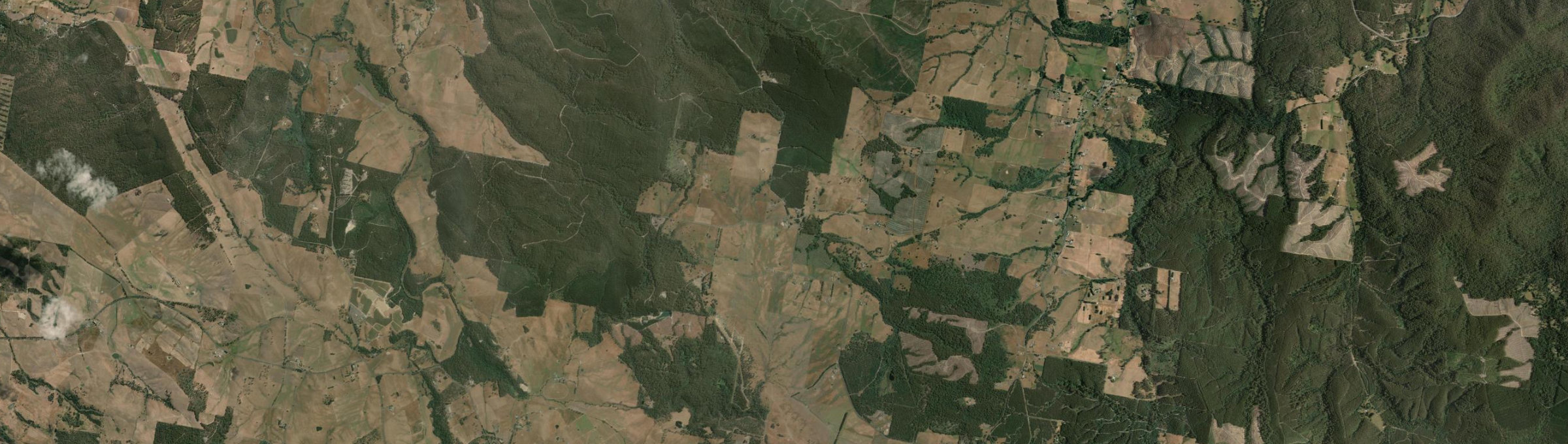 Aerial view of Tunnel, TAS
