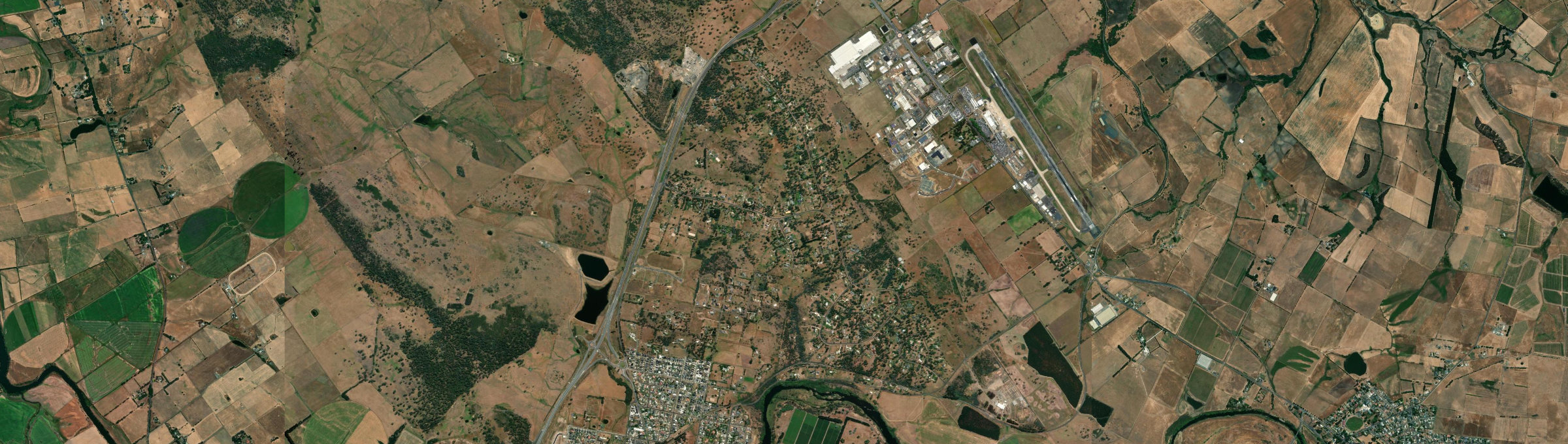 Aerial view of Devon Hills, TAS
