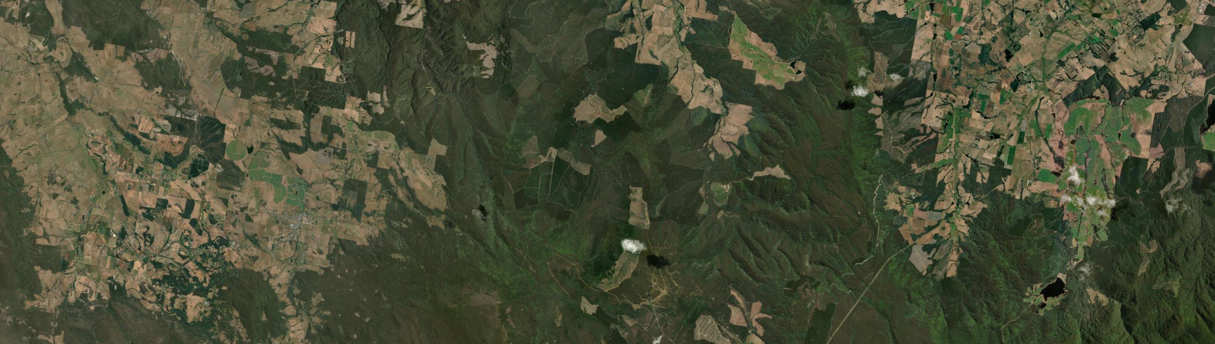 Aerial view of Lisle, TAS