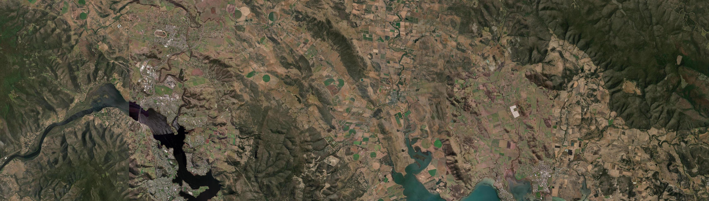 Aerial view of Richmond (Tas.), TAS
