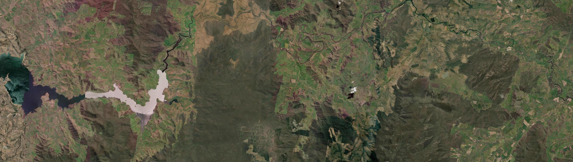Aerial view of Burrowye, VIC