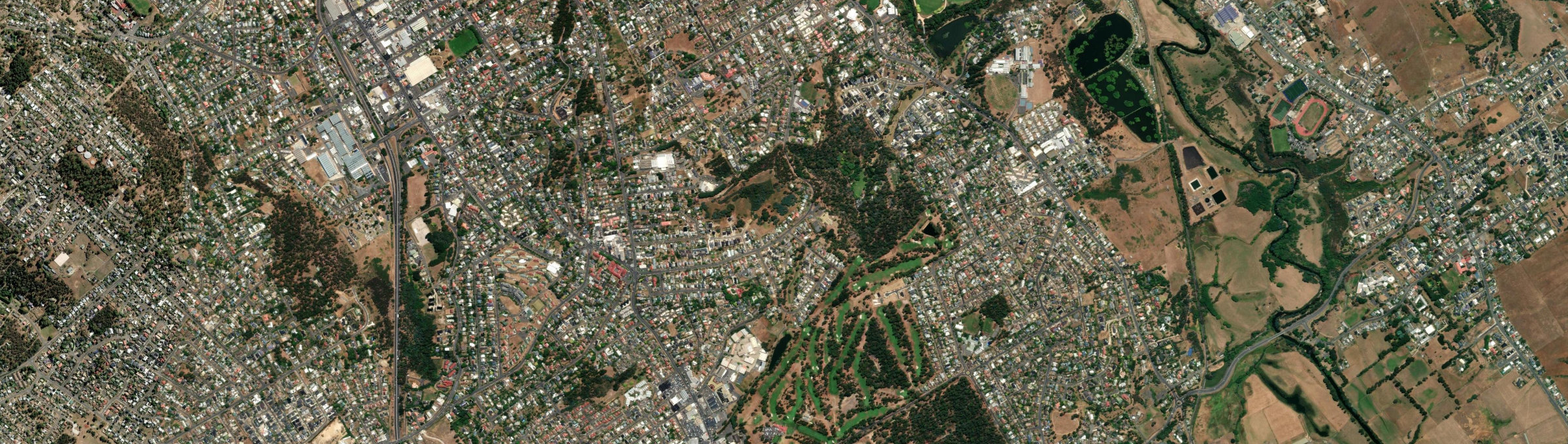 Aerial view of Punchbowl (Tas.), TAS
