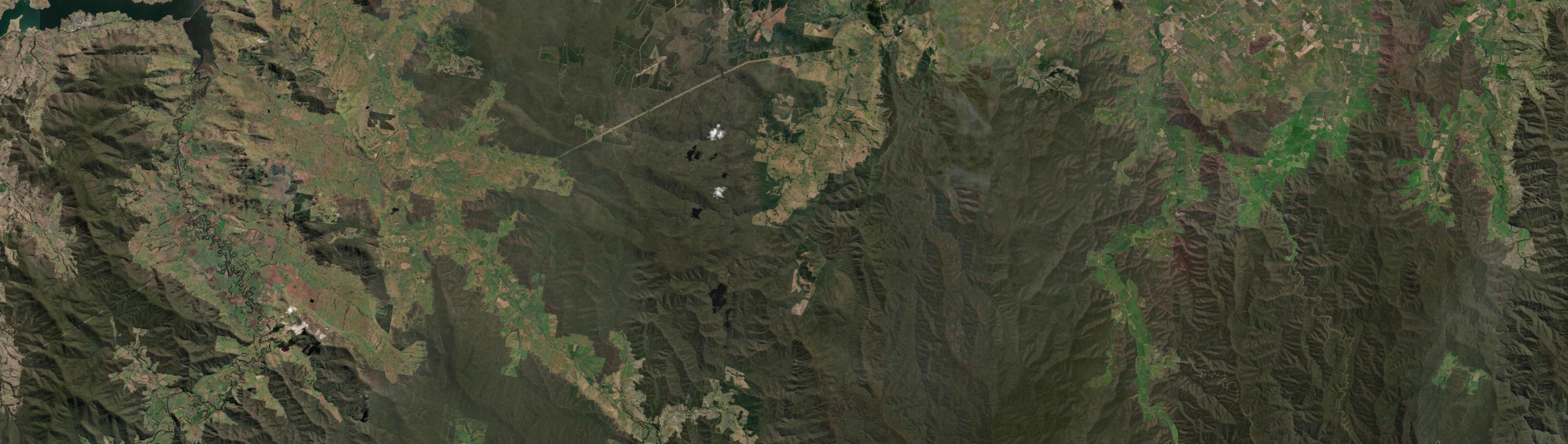 Aerial view of Lucyvale, VIC