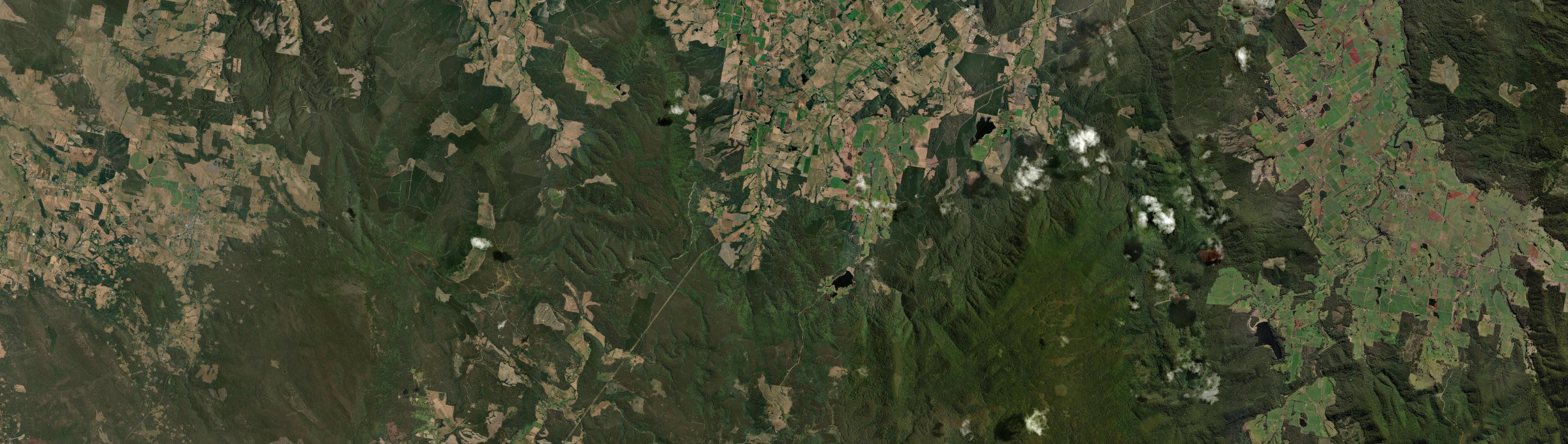 Aerial view of Springfield (Tas.), TAS
