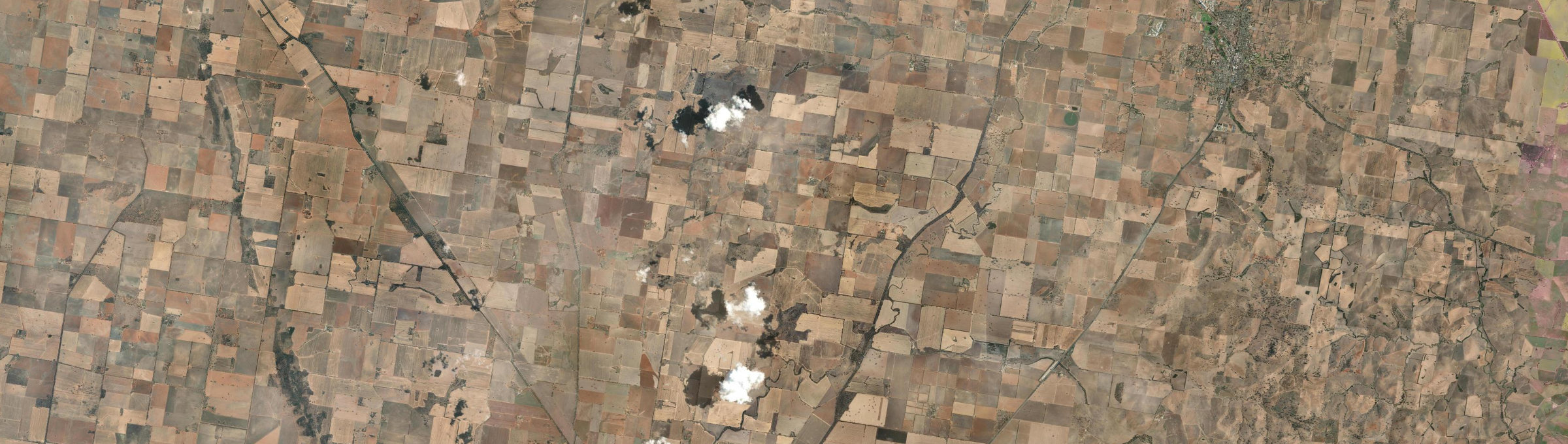 Aerial view of Yathella, NSW