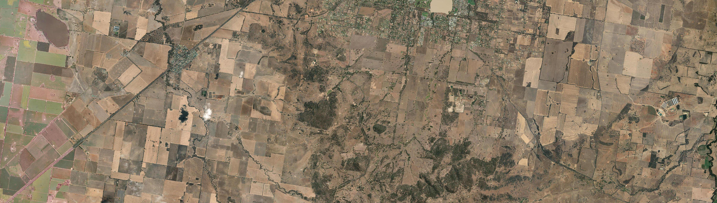 Aerial view of Rowan, NSW
