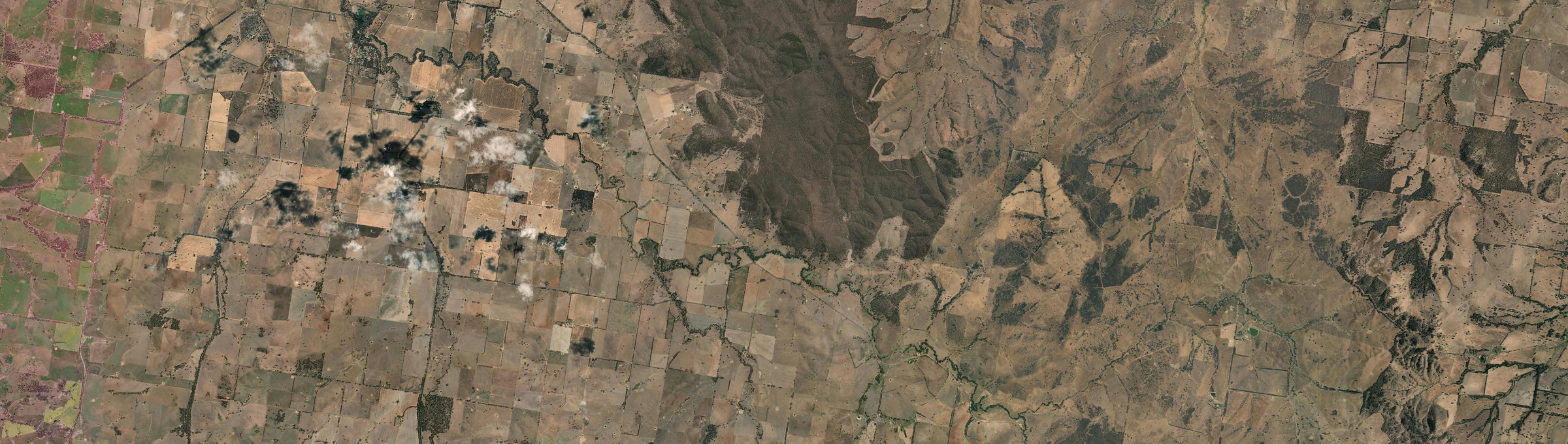 Aerial view of Burrandana, NSW