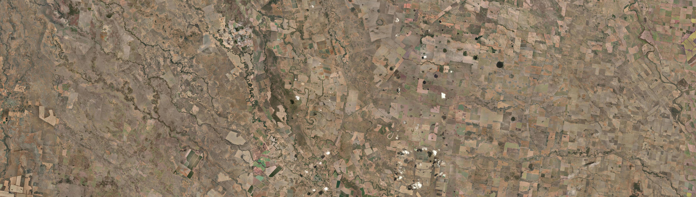 Aerial view of Tenandra, NSW