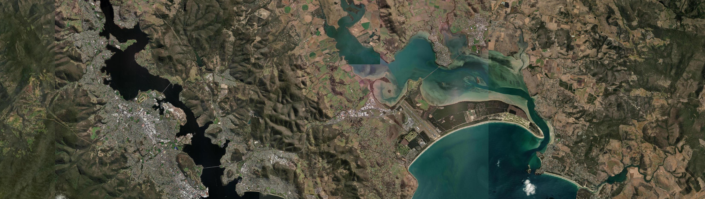Aerial view of Cambridge (Tas.), TAS