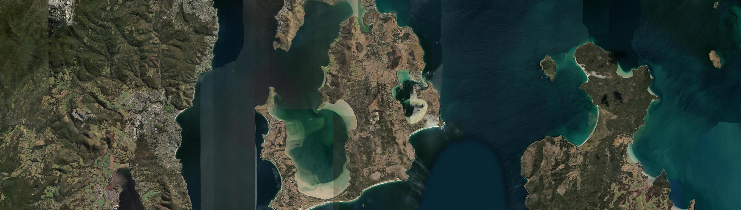 Aerial view of Sandford (Tas.), TAS