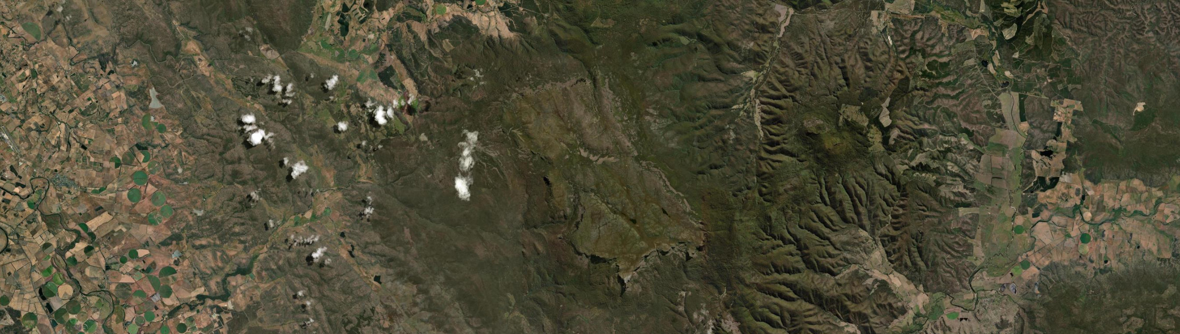 Aerial view of Ben Lomond (Tas.), TAS