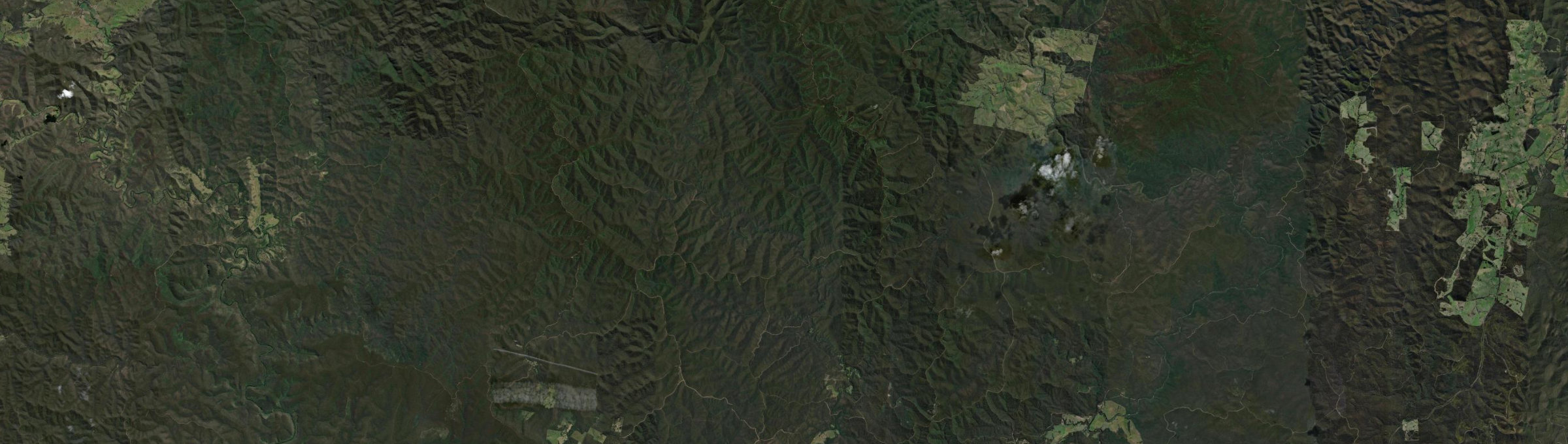 Aerial view of Deptford, VIC