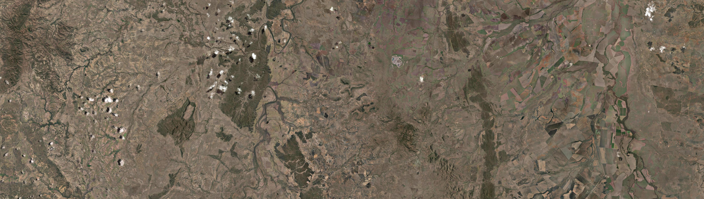 Aerial view of Minerva, QLD