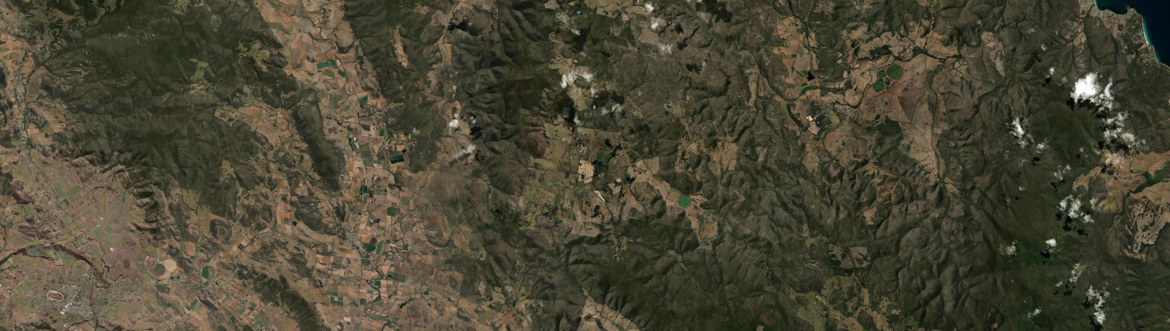 Aerial view of Runnymede (Tas.), TAS