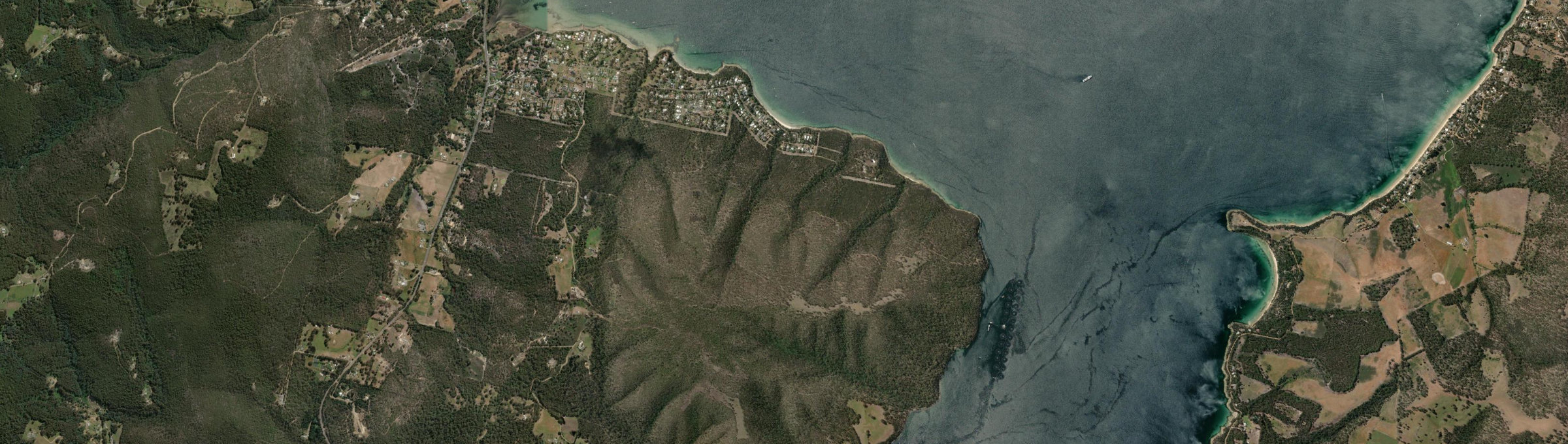 Aerial view of Coningham, TAS