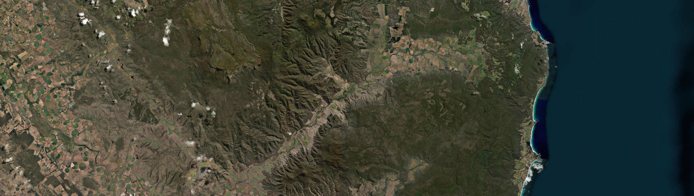 Aerial view of Fingal (Tas.), TAS