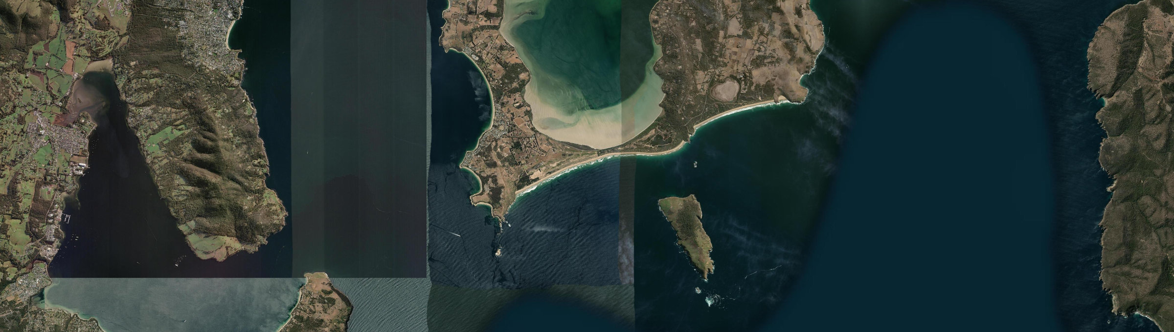 Aerial view of South Arm (Tas.), TAS
