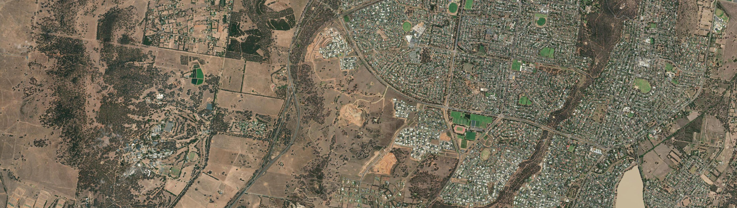 Aerial view of Lloyd, NSW