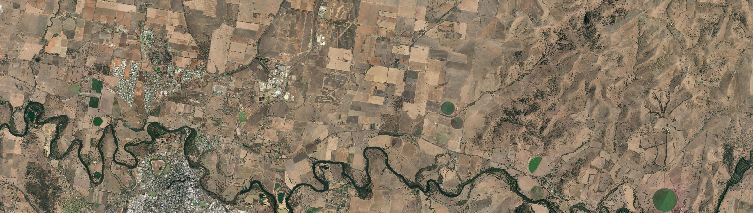 Aerial view of Eunanoreenya, NSW