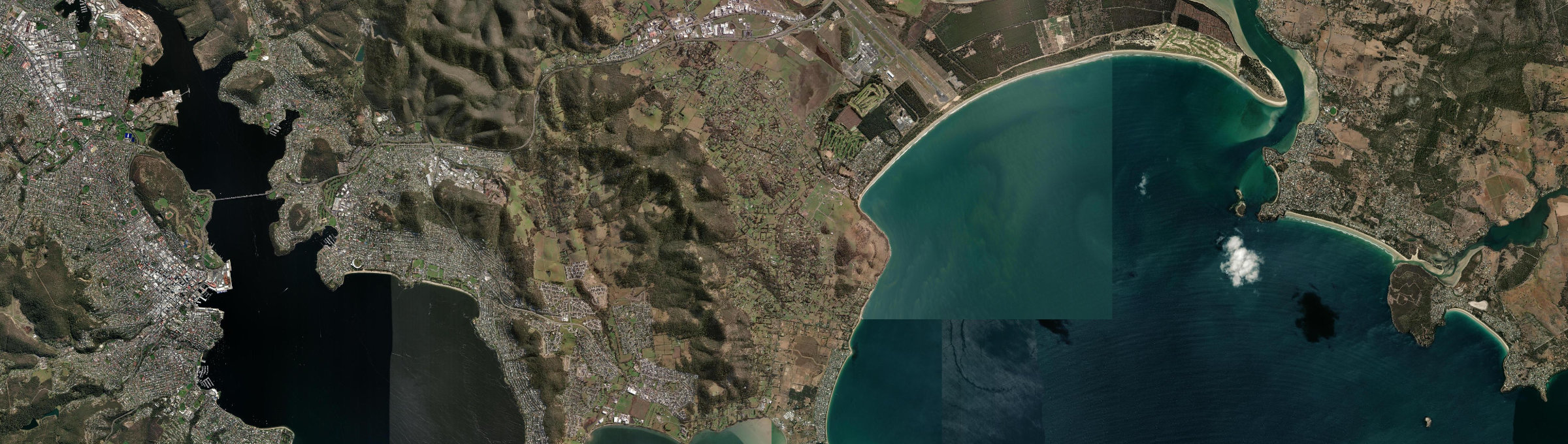 Aerial view of Acton Park (Tas.), TAS