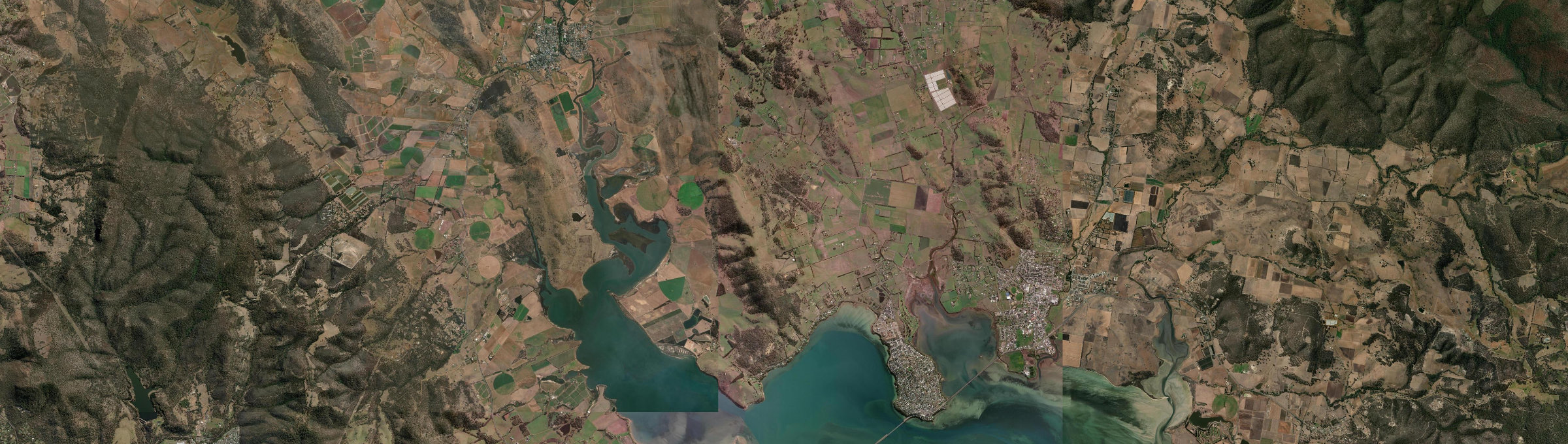 Aerial view of Penna, TAS