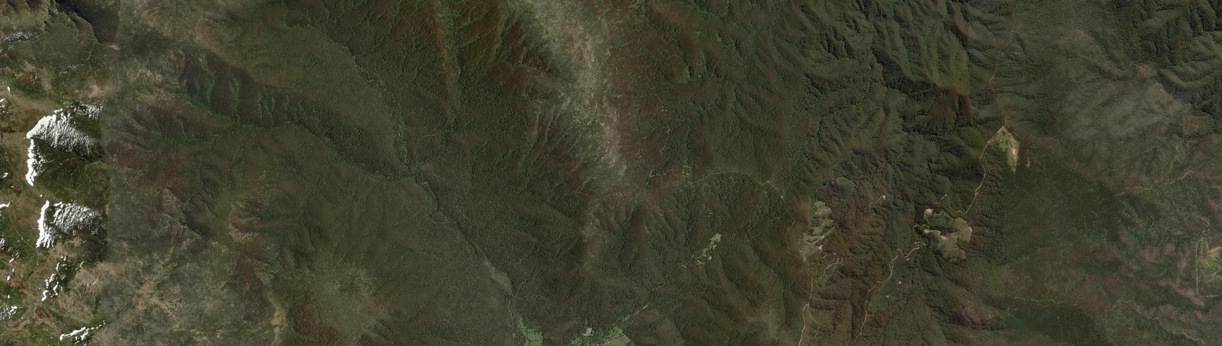Aerial view of Glen Wills, VIC